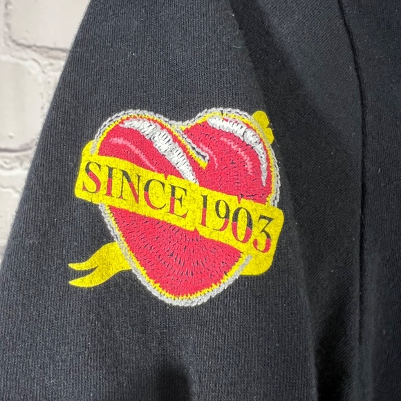 🏍 |•HARLEY-DAVIDSON•| Black Long Sleeve Top St. Cloud Minnesota - Picture 6 of 16